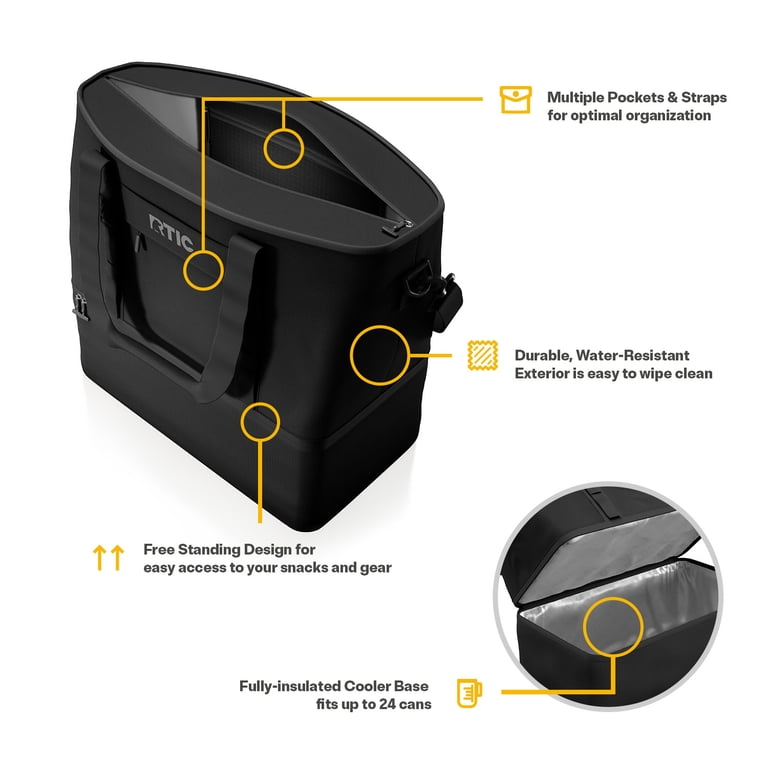 RTIC, 2-in-1 Chillout Bag, Hybrid Cooler Bag with Cooler
