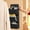 Black, variant on YIMWNYI 3-Layer Hanging Storage Bag, Large Capacity Closet Organizer, Folding Wardrobe Storage with Reinforced Hooks, Multi-Compartment Storage for Clothes, Shoes, Toys, and Household Items