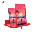 thumbnail image 1 of Mobile Phone Screen Magnifier for Smartphone, Foldable Portable Mobile Phones Video Amplifier with Vertical and Horizontal Magnifying Display for All Smartphones, for Watching Movie Videos-red-12, 1 of 9
