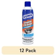 (12 pack) GUNK Low VOC Foamy Engine Cleaner and Degreaser for Cars and Motorcycles - 17 oz Aerosol
