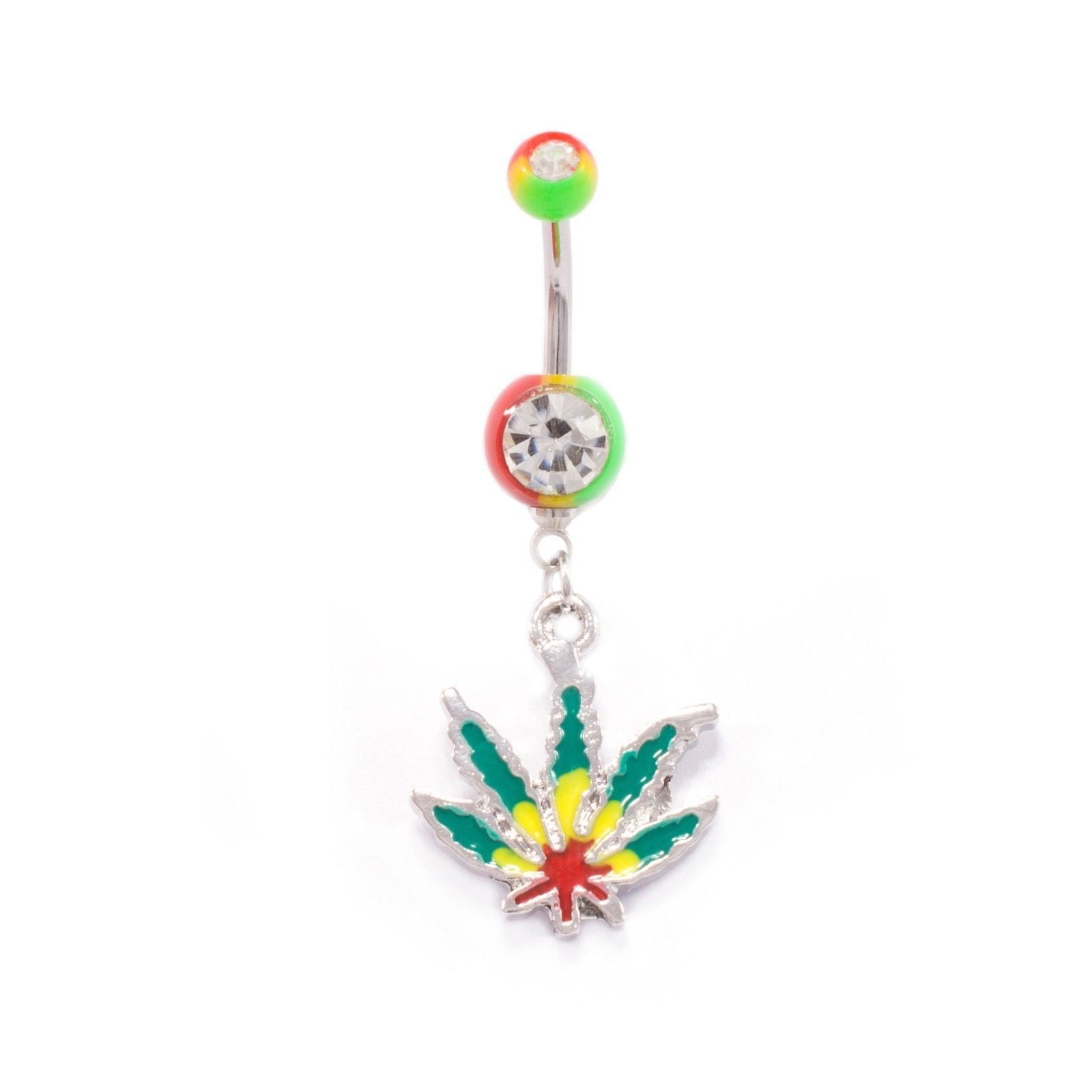 Pot Leaf Belly Button Ring Online Shop, UP TO 58% OFF | www 