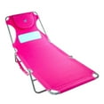 thumbnail image 6 of Ostrich Ladies Comfort Lounger Beach Chair and On-Your-Back Chair, Pink, 6 of 10