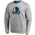 thumbnail image 2 of Men's Heathered Gray Dallas Mavericks Primary Logo Sweatshirt, 2 of 3