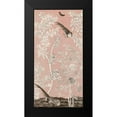thumbnail image 2 of McCavitt, Naomi 9x14 Black Modern Framed Museum Art Print Titled - Blush Chinoiserie II, 2 of 5