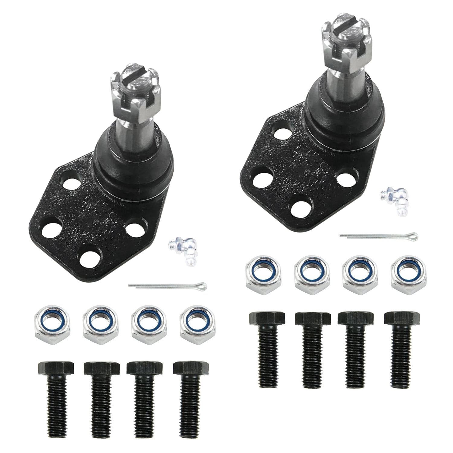 Detroit Axle - RWD Front Upper and Lower Ball Joints Replacement for 2000 2001 Dodge Ram 1500