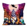 thumbnail image 3 of Halloween Pillow Cover 18x18, Fall Spooky Throw Pillow Case, Soft Polyester Decorative Cushion Cover, Hidden Zipper, Machine Washable for Sofa Bedroom Holiday by MPOISVA, 3 of 7