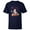 Navy, variant on Disney Princess Snow White and Animal Friends Sweet-Natured - Short Sleeve T-Shirt for Kids - Customized-White