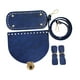 thumbnail image 3 of Conjunto de tejido para bolso de piel sintética, accesorios multifuncionales para bolso bandolera. Azul, 3 of 9