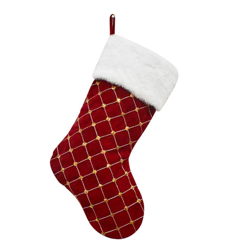 X1.15 DOLLS HOUSE RED CHRISTMAS STOCKING 