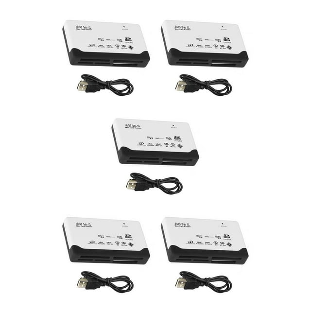 Methold Lector de tarjetas de memoria CF MS para teléfono móvil, adaptador USB 2,0 externo para el hogar, convertidor de lectura y escritura, Type2
