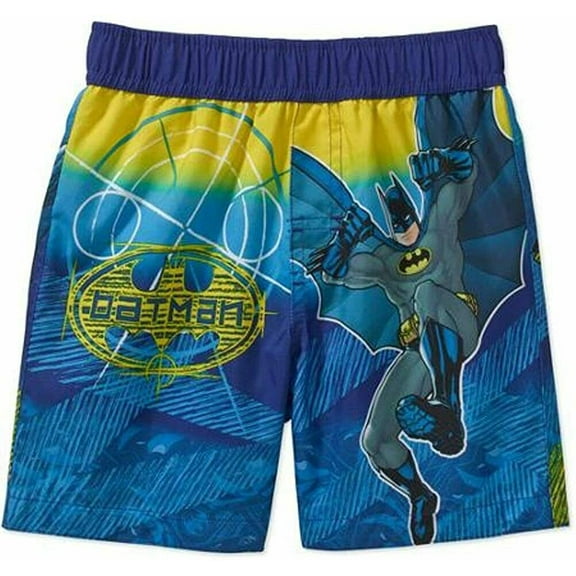 Batman Swim Trunks Shorts Boy Size 5T