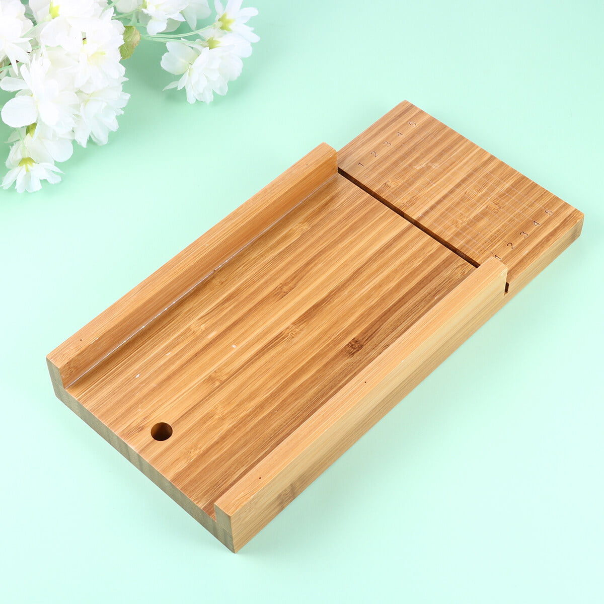 Bamboo Soap Cutting Table Portable Soap Cutter Handmade Soap DIY Cutting  Tool Soap Making Kit 