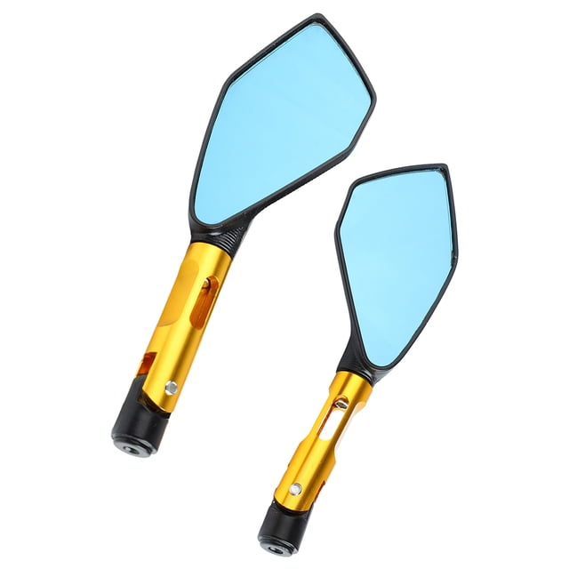 Rear View Side Mirrors, Adjustable Angle, Clear Vision, Durable Material, Aluminum Alloy Motorbike Mirrors with Easy Installation for Electric Vehicle and Motorbike
