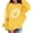 Yellow, variant on Baseball Sweatshirts for Teen Girls 𝐏reppy Sweatshirt Long Sleeve Crewneck Pullover Tops School 𝐀thletic Hoodies