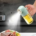 thumbnail image 5 of Glass Oil Spray Bottle for Kitchen Cooking | Food Grade Leak Proof Oil Mister with Fine Mist Sprayer | 8.15 oz White Yellow Green Color Options, 5 of 6