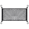 thumbnail image 4 of Red de carga para techo de coche, almacenamiento de bolsillo, red de carga para acampar con ganchos giratorios, bolsa de malla organizadora para carro mayimx Almacenamiento de carritos, 4 of 7