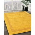 thumbnail image 3 of Ahgly Company Machine Washable Indoor Rectangle Contemporary Deep Yellow Area Rugs, 2' x 4', 3 of 7