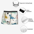 thumbnail image 6 of Haiem Cute Dinosaurs Men's Boxer Briefs, Every Day Comfort Stretch Cotton Moisture-Wicking Underwear-Small, 6 of 9
