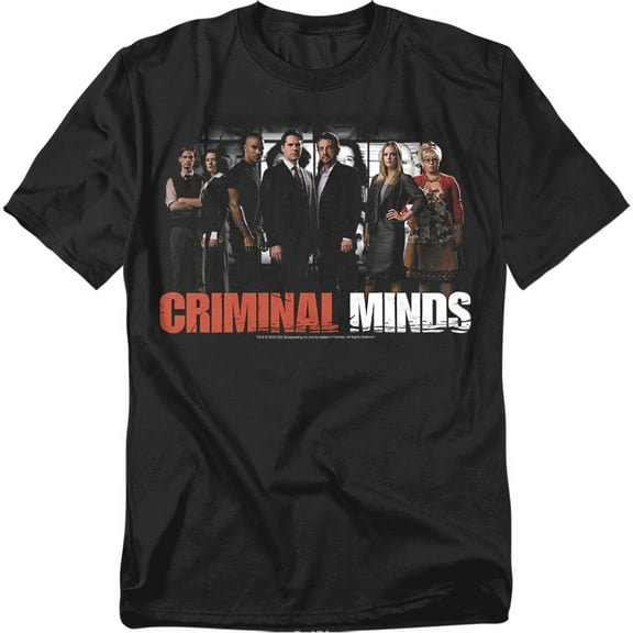 Criminal Minds The Brain Trust Mens Short Sleeve Shirt
