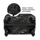 thumbnail image 2 of Balery Monochrome Mushroom Artwork Funda de equipaje, fundas para maletas, elástica, lavable, protector de maletas, compatible con maletas de 18 a 32 pulgadas-X-Large, 2 of 7