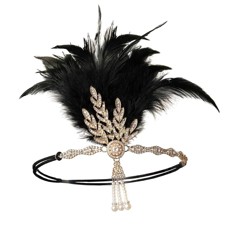 1920s Flapper Headband for Women & Girls - Roaring 20s  display picture 1