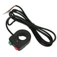 thumbnail image 1 of Motorcycle Horn Headlight Switch, Plastic Shell Easy To Install Protective Inner Cable Bicycle Headlight Horn Switch  for Scooter, 1 of 8