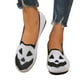 thumbnail image 1 of Amzcrzy Zapatos de mujer,Zapatos de mujer,Zapatillas de mujer, Zapatos planos para mujer, mocasines de malla con estampado de Halloween, zapatos transpirables con suela de espuma suave. Sandalias Muj, 1 of 9