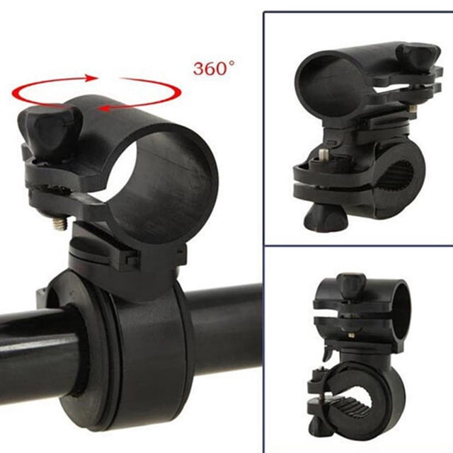 Soporte de luz para bicicleta de montaña, soporte antideslizante para linterna de bicicleta, Clip para antorcha