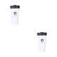 thumbnail image 3 of Taza de viaje duradera Wosthever de Acero inoxidable color blanco 500ml, 3 of 6