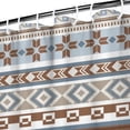 thumbnail image 3 of Waterproof Bohemia Stripe Shower Curtain 72x72 Inch Boho Style Polyester Unique Shower Curtain for Bathroom Hotel Home Decor with 12 Plastic Hooks, 3 of 5