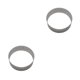 thumbnail image 4 of Advancent Mousse Ring Cake Mold Acero inoxidable Multi tamaño Fondant Cookie Bakeware Cupcake Die Tools Hornear en el hogar 6 pulgadas (1.2 mm) 2piezas, 4 of 6