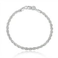 thumbnail image 7 of iaksohdu Women’s 925 Sterling Silver Twist Bangle Cuff Charm Bracelet, Clasp, Party Jewelry, 7 of 7