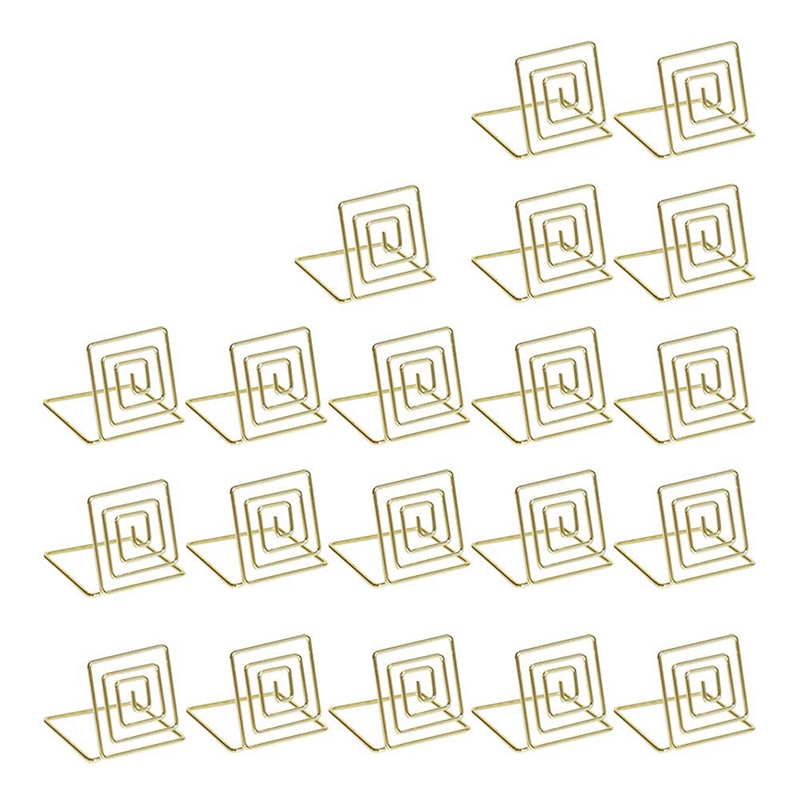 20 Pack Wedding Card Holder Memo Holder Photo Holder Table Number