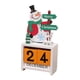 thumbnail image 3 of Calendario navideño de escritorio, decoración, calendario perpetuo, rústico con bloques numéricos. Estilo E, 3 of 9