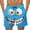 aa04_Blue, variant on Funny Men's Swimming Trunks/Shorts Swimsuits for Summer Vacation