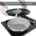thumbnail image 2 of 300mm X 3mm Acrylic Slip Mat for Phonograph Turntable Vinyl Anti-Static Practical Disc Player LP Mat Vinyl Record Pad,A, 2 of 5