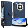 thumbnail image 4 of FOXDOCK Funda Tipo Cartera para Motorola Moto G67 Cuero PU con Cremallera y Correa de Muñeca, Ranuras para Tarjetas, Soporte Plegable, Cierre Magnético, 4 of 5