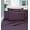 Purple, variant on 6 Piece Wrinkle Resistant 1500 Thread Count Bed Sheet Set, King, Bronze