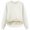 White, variant on ClodeEU Women's Sherpa Lined Sweatshirts,Fleece Crewneck Pullover , Heavyweight Winter Pullover Navy,Womens Plus XL