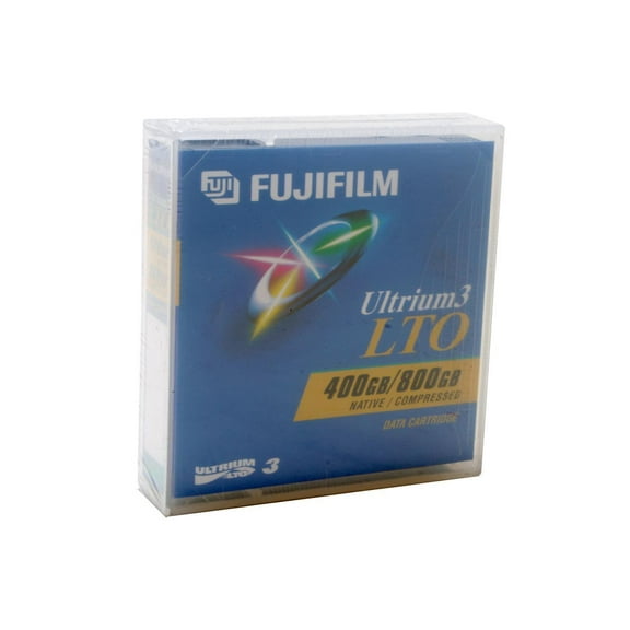 FUJIFILM 26230010 400/800GB LTO Ultrium 3 Tape Media 1 Pack