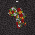 thumbnail image 4 of Inktastic Black History Month Africa in Handmade Textile Fabric Boys or Girls Baby Bodysuit, 4 of 5