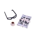 thumbnail image 4 of MERIGLARE Dollhouse Decoration Pretend Play Newspaper Glasses Coffee Set Miniature House Decor 1:12 Scale for Miniature Scene Accessory, 4 of 8
