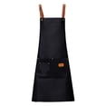 thumbnail image 4 of GROWTH TANK , Large Pockets Machine Washable Commercial for Crafting Drawing Women Men , Black, 4 of 4