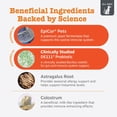 thumbnail image 4 of Zesty Paws Vet Strength Allergy & Immune Bites Smoked Cheese Flavor Dog Supplement, 60 Count, 4 of 12