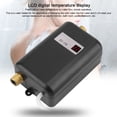 thumbnail image 1 of 110V 3000W Pantalla LCD Mini Calentador de Agua eléctrico instantáneo sin Tanque Cocina Lavado Enchufe de EE. UU.(Negro) Ecomeon  no, 1 of 6