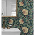 thumbnail image 6 of NextWall Bluestone & Clay Pimpernel Garden Peel and Stick Wallpaper, 6 of 7