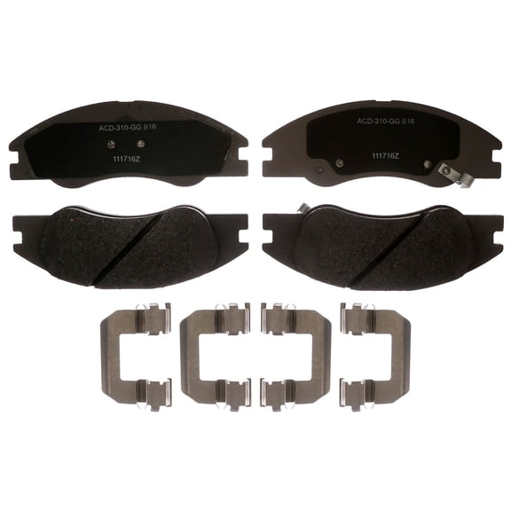 ACDelco Disc Brake Pad Set Fits select: 2006-2009 KIA SPECTRA, 2005-2008 KIA SPECTRA5