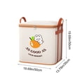 thumbnail image 3 of Bolsa de Almacenamiento de Alta Resistencia con Asas Reforzadas - Tote de Almacenamiento Sobredimensionado para Mudanzas y Edredones de Ropa, Tela Impermeable Engrosada, Cremallera Doble,, 3 of 8