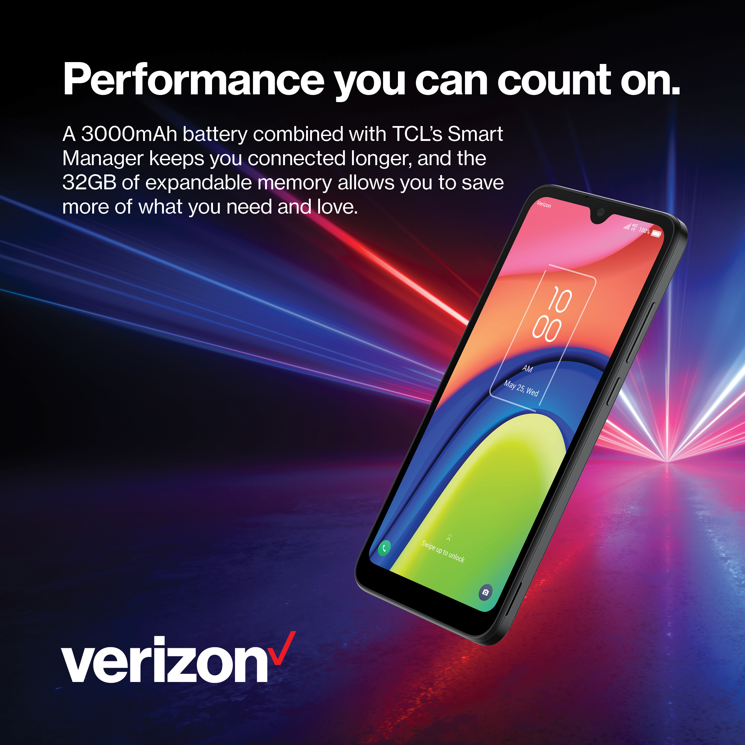 Verizon TCL 30 LE 4G LTE, 32GB, Black - Prepaid Smartphone [Locked to Verizon Prepaid] - image 2 of 14