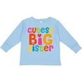 thumbnail image 3 of Inktastic Cutest Big Sister Girls Long Sleeve Toddler T-Shirt, 3 of 5